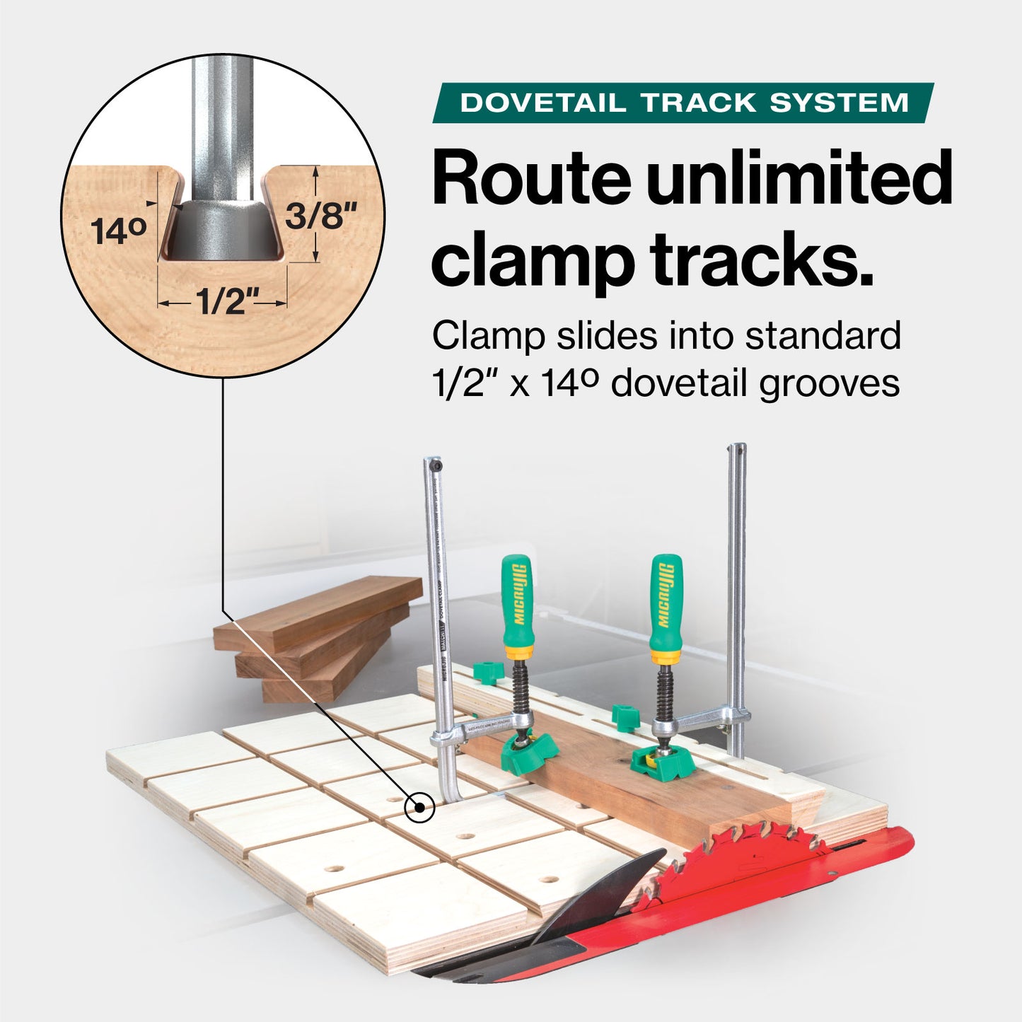 MATCHFIT Dovetail Clamp AP