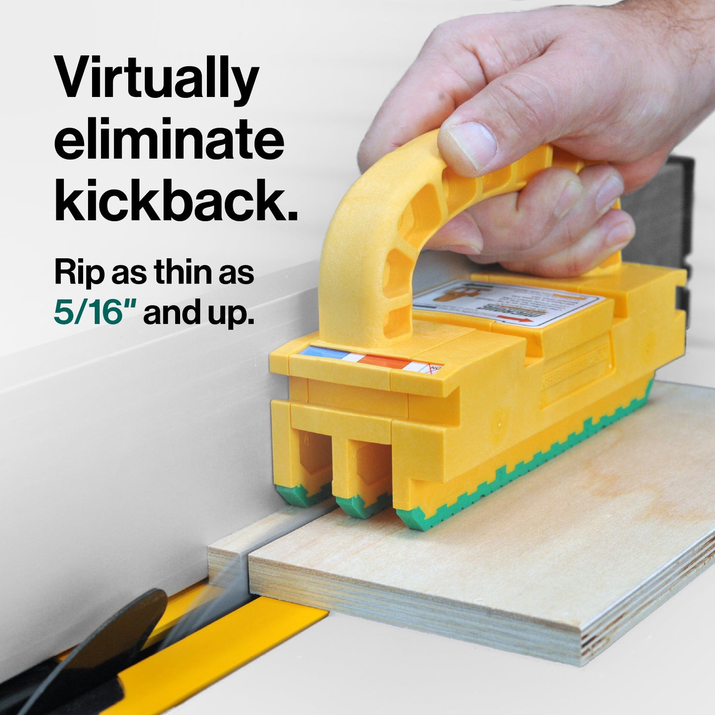 GRR-RIPPER 2GO™ –Your Go-To Pushblock for Safer, Smarter Woodworking
