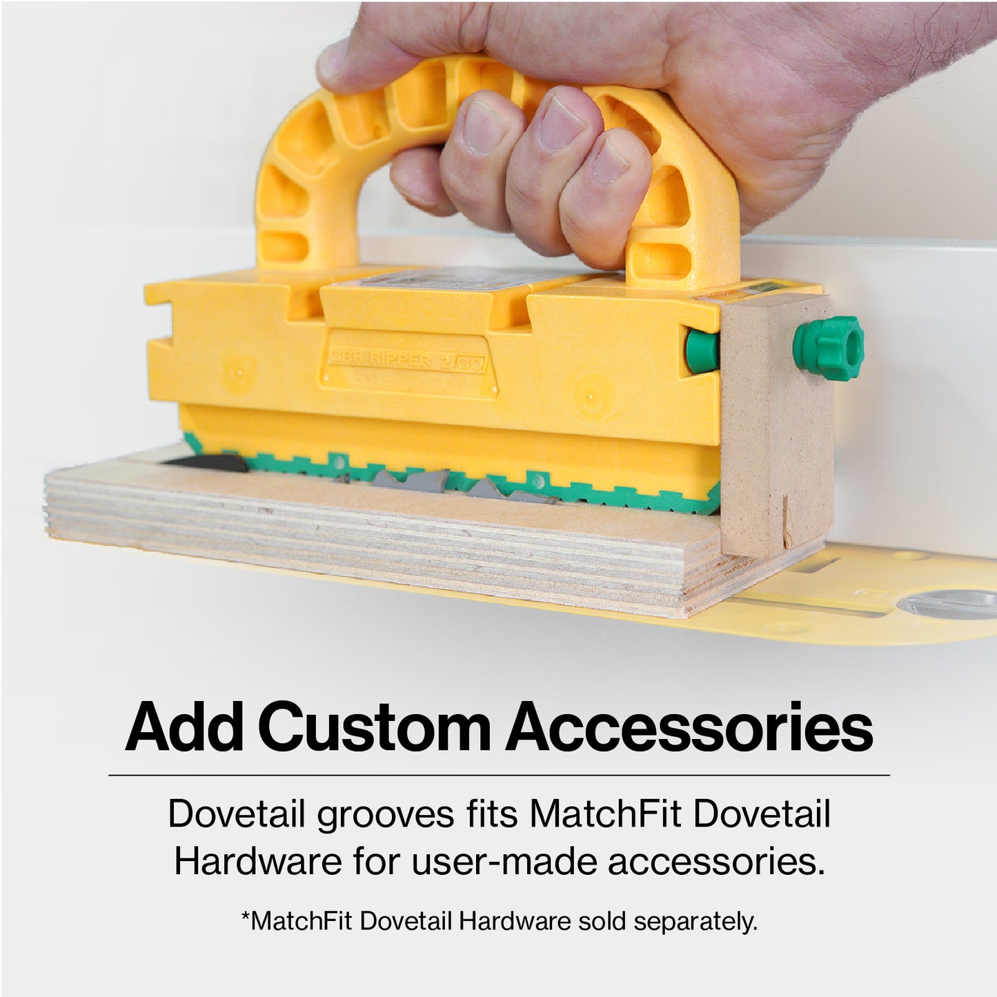 GRR-RIPPER 2GO™ –Your Go-To Pushblock for Safer, Smarter Woodworking