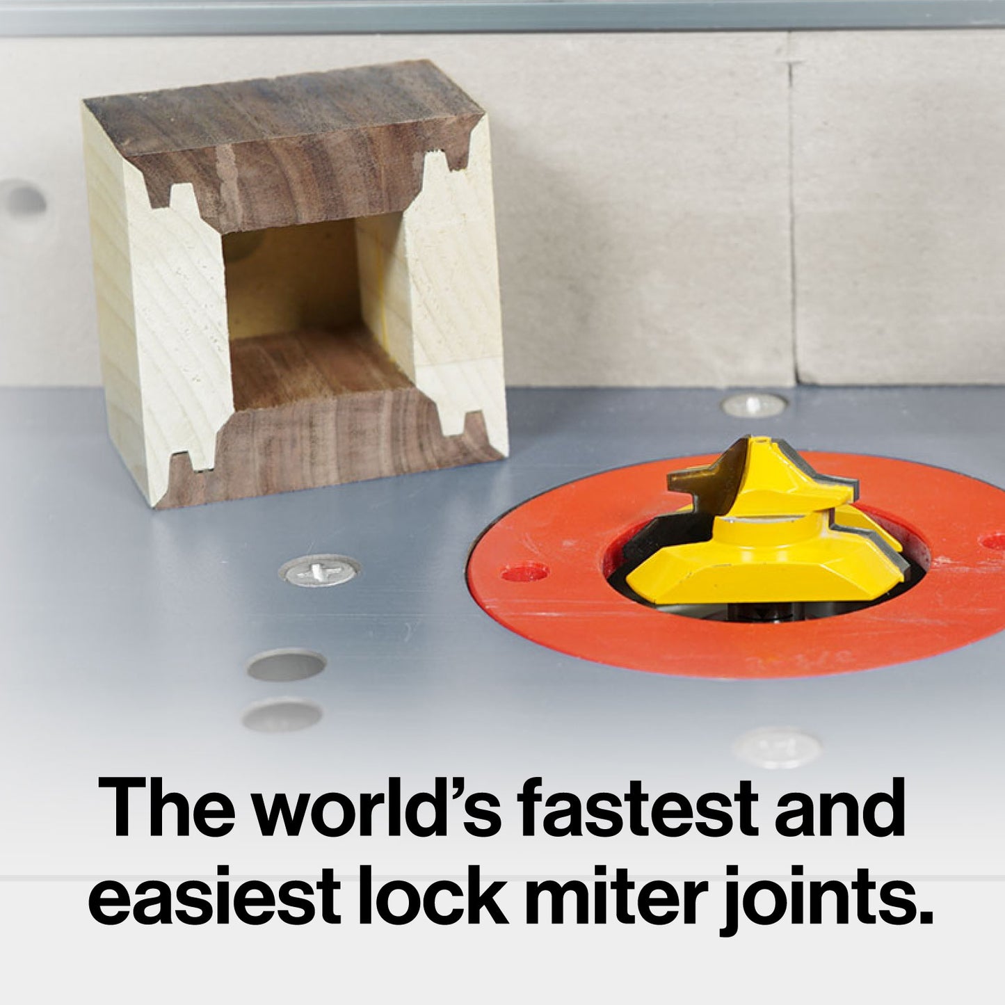 FitFinder Lock Miter Router Bit
