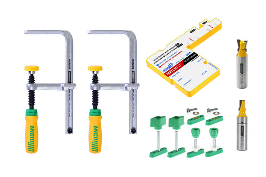 MATCHFIT Dovetail Clamp Pro Kit w/ Relief Bit Bundle