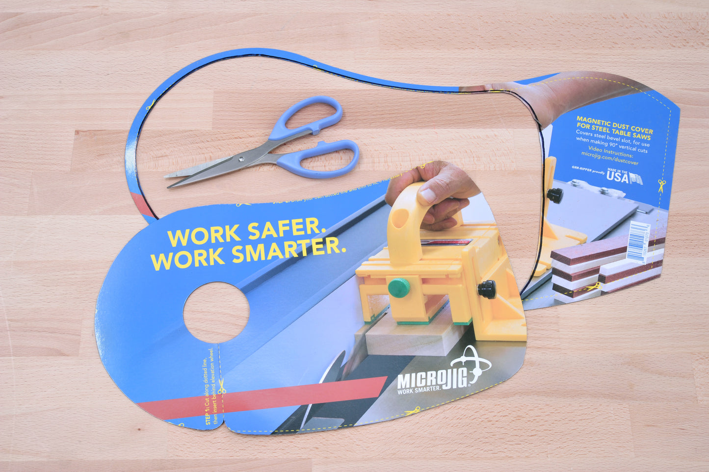 Magnetic Dust Cover for Cabinet Saws