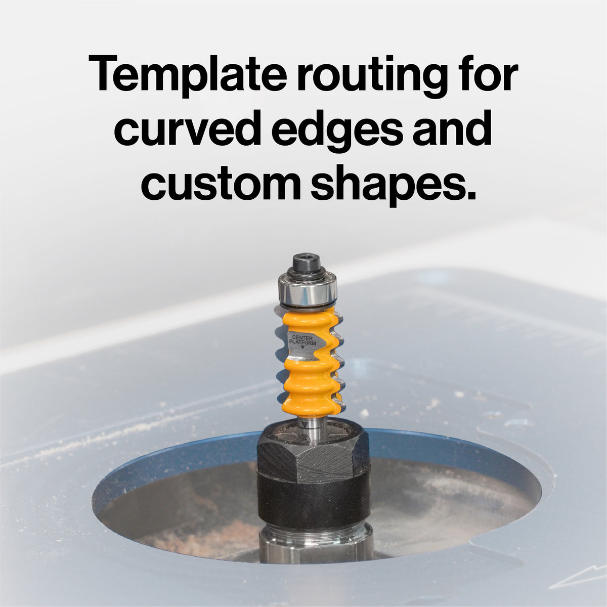 FitFinder 3/4" Wave Decorative Jointing Bit (1/4" Shank)
