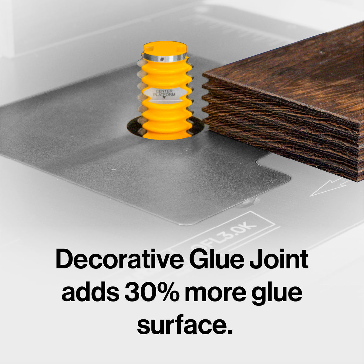 FitFinder 1 1/4" Wave Decorative Jointing Bit (1/2" Shank)