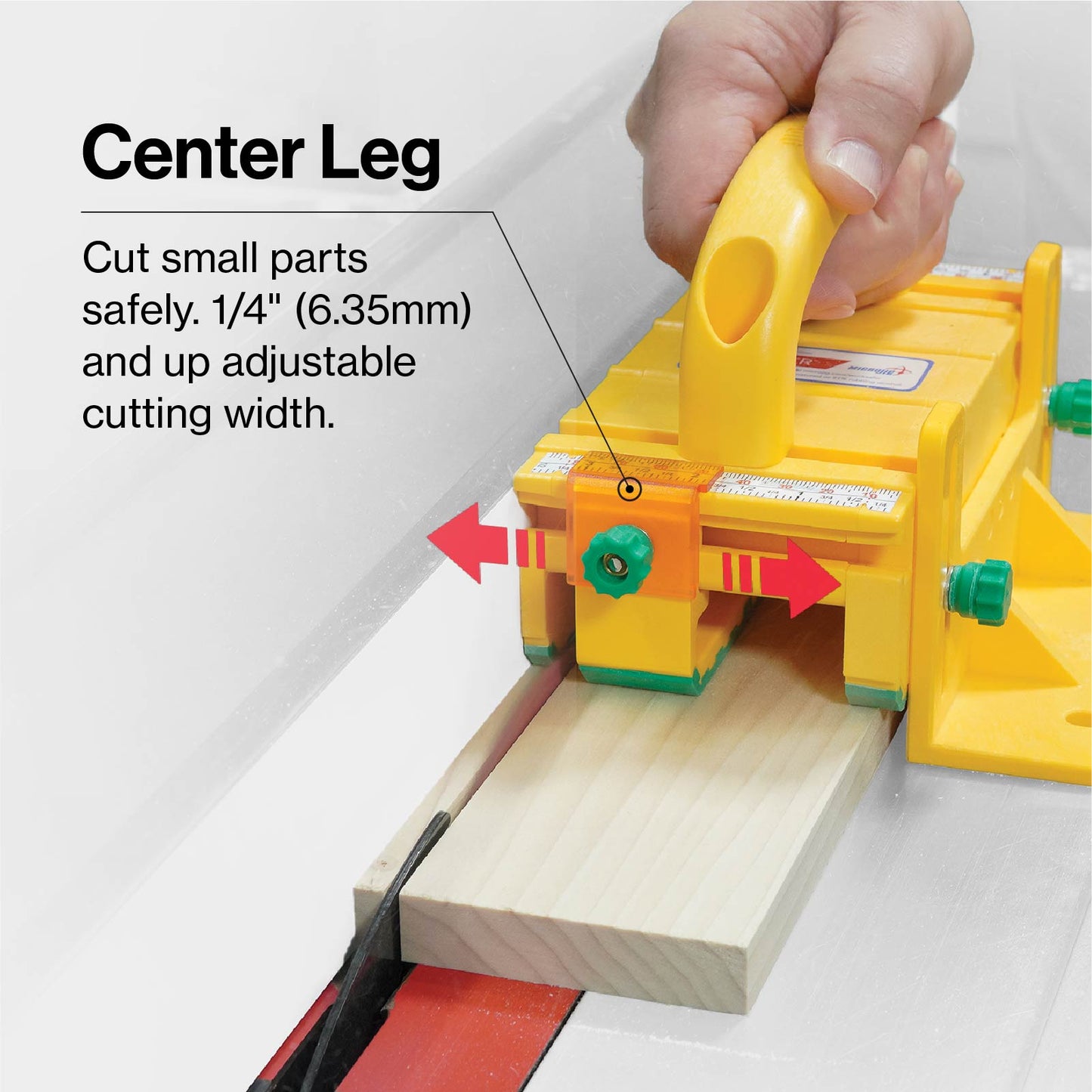 GRR-RIPPER PRO includes Adjustable Spacer and Stabilizing Plate