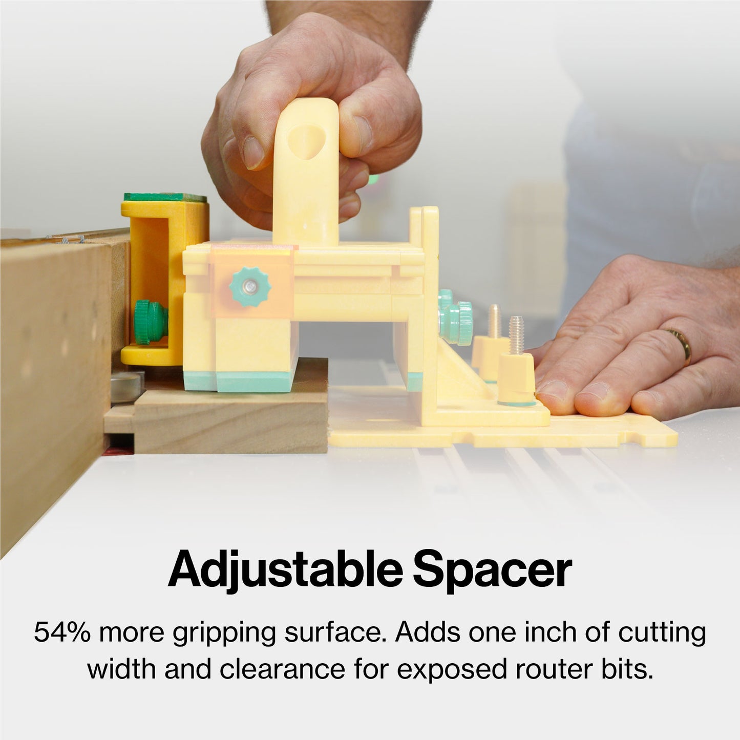 GRR-RIPPER PRO includes Adjustable Spacer and Stabilizing Plate