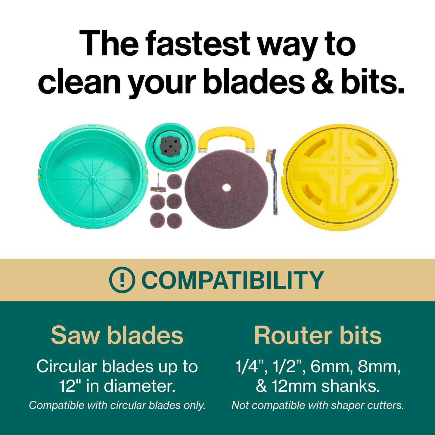 BLADECLEAN Blade and Bit Cleaning System