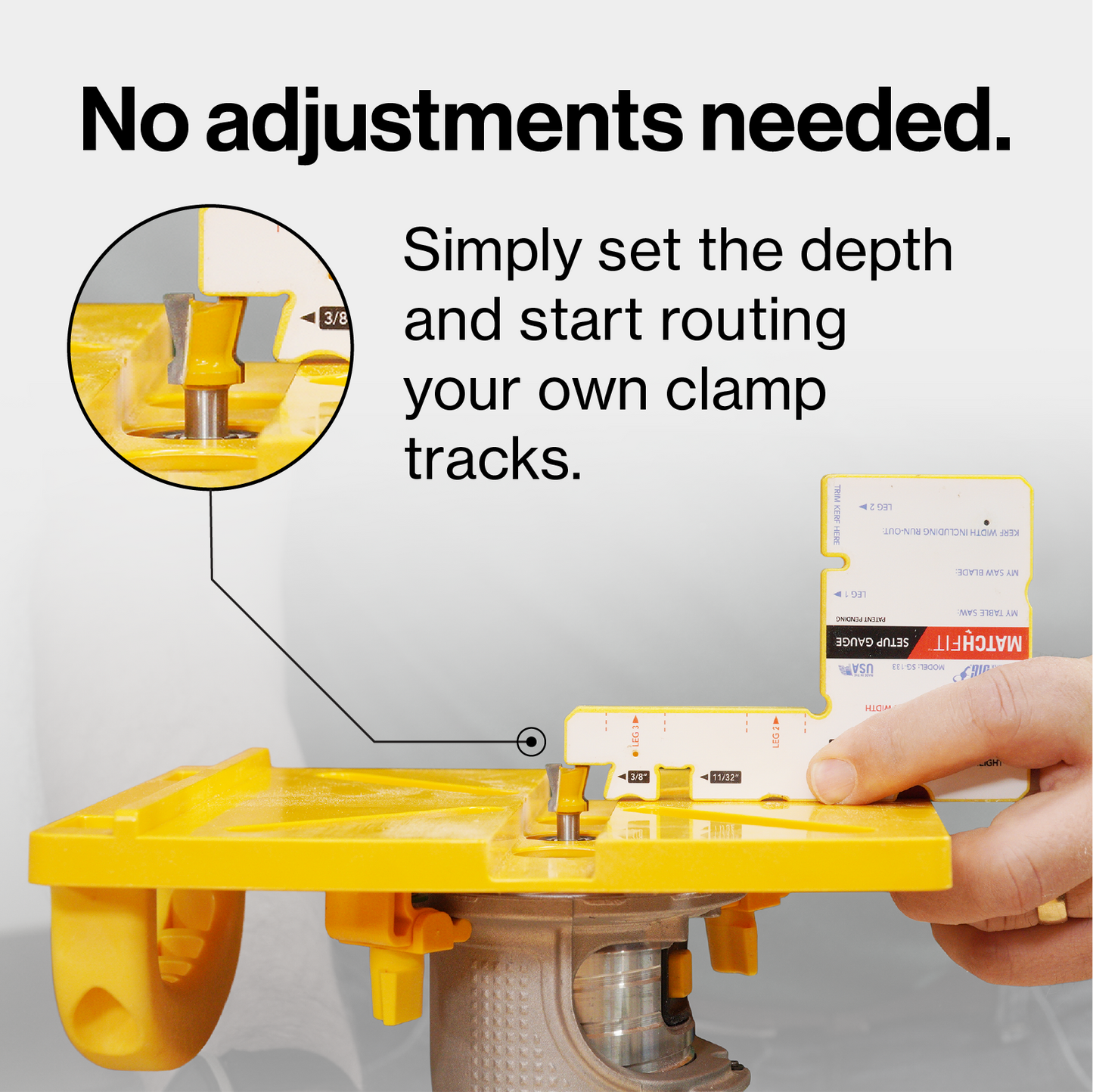 MATCHFIT Grid Router Guide Kit